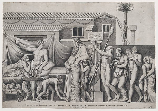 Anonymous, Italian, 16th century, Festival of Dionysius