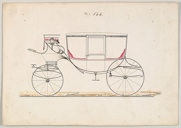Brewster & Co., Curtain Coach #564