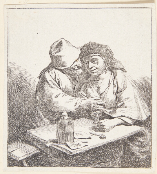Cornelis Pietersz Bega, Et forelsket par