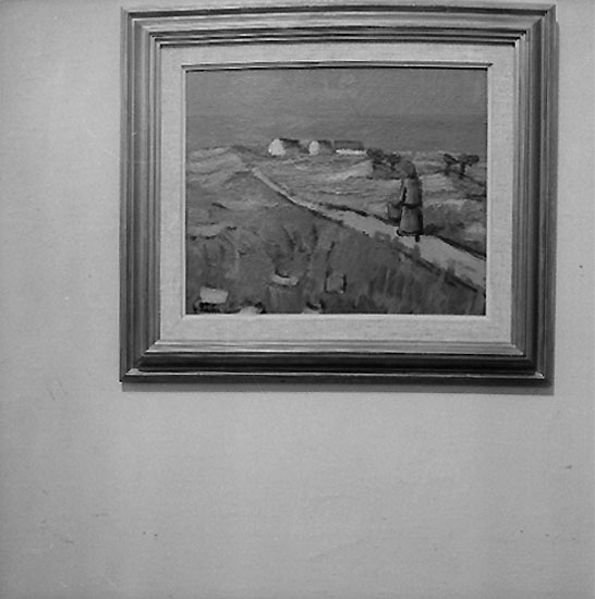 Knut Borg, Tavla. Wallins Konsthall.