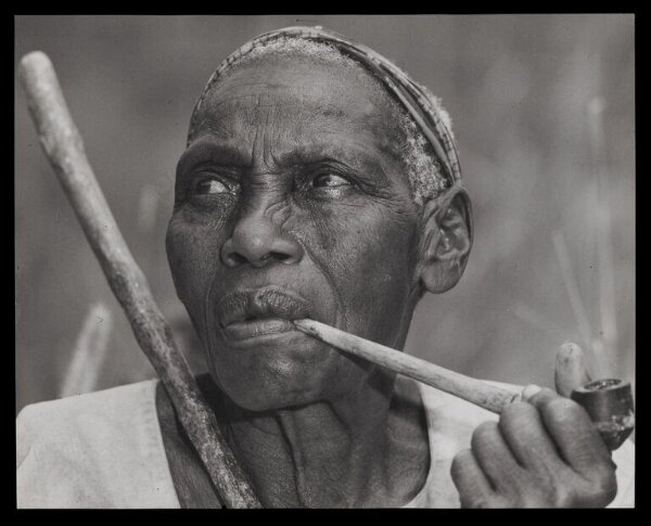 Hinde, John Wilfrid, Man Smoking a Pipe