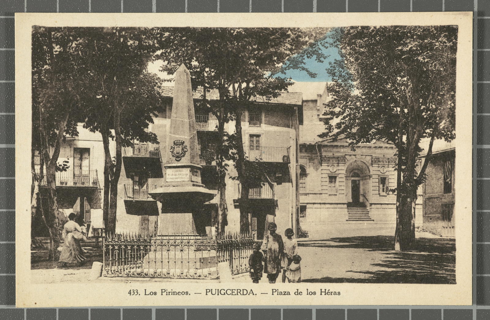Desconegut, 433. The Pyrenees.- Puigcerda.- Plaza de los Héras