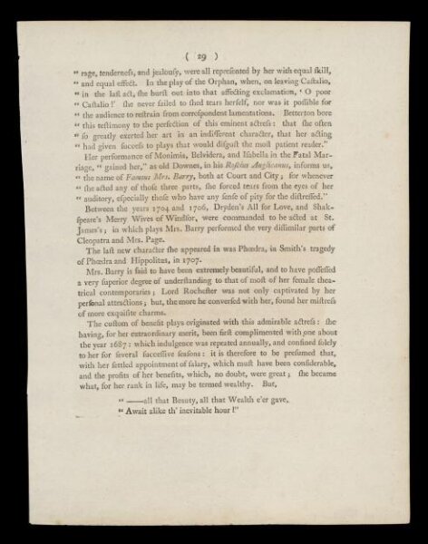 Unknown, H Beard Print Collection