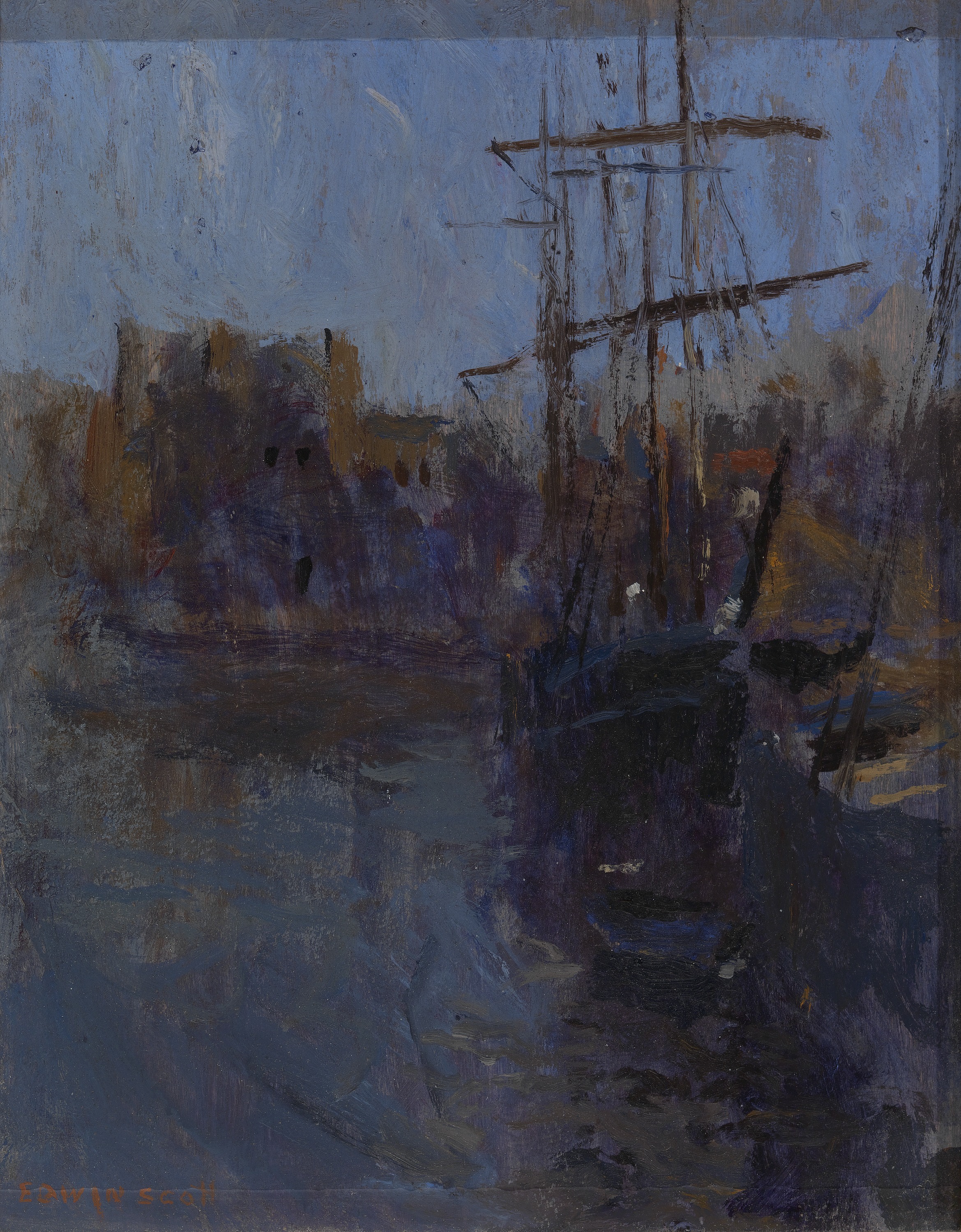 Frank Edwin Scott, Porte de Cherbourg