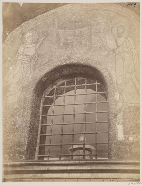 Parker, John Henry, Mosaics - S. Prassede, Chapel of S. Zeno, Window, A.D. 820