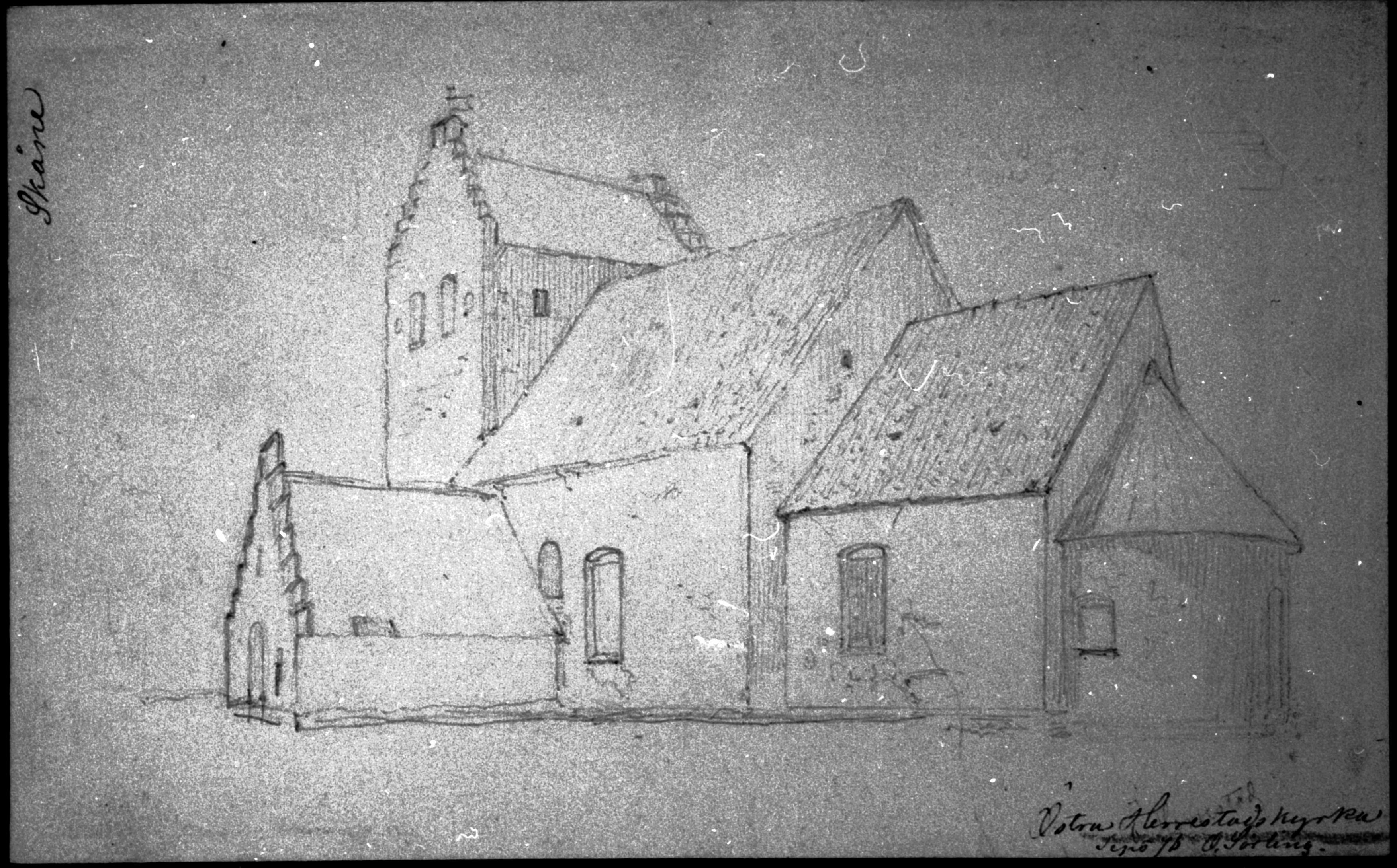Nils Lagergren, Östra Herrestads kyrka