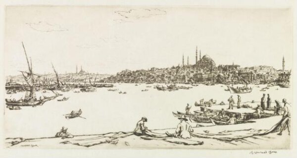 Muirhead Bone, Constantinople