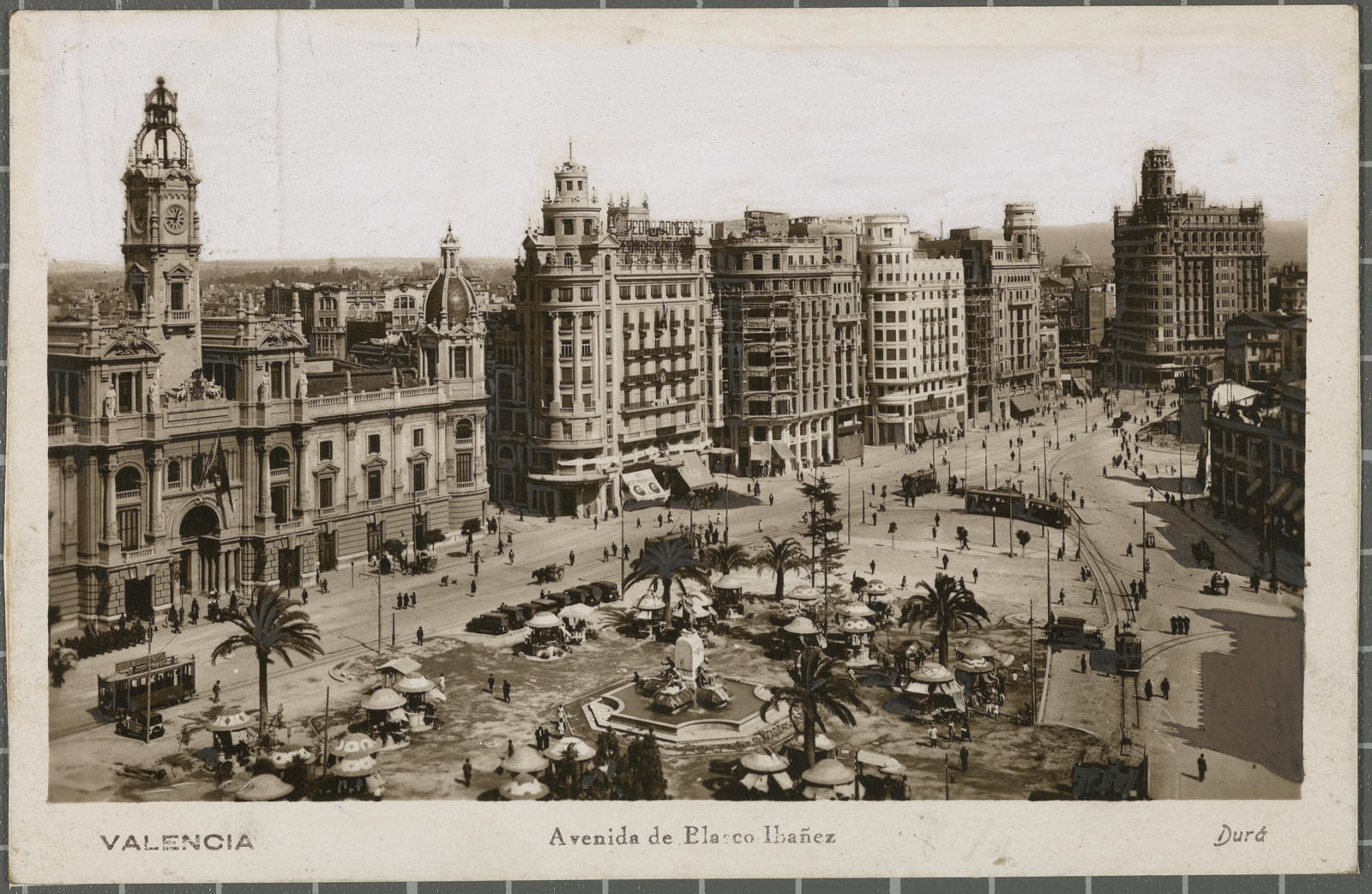 Desconegut, VALENCIA Avenida de Blanco Ibáñez Durá