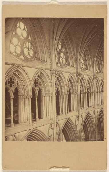 Unknown, Lichfield Cathedral. Triforum in Nave.