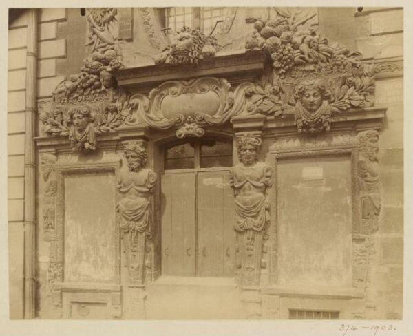 Atget, Jean-Eugène-Auguste, Hotel Lavalette, Paris, France