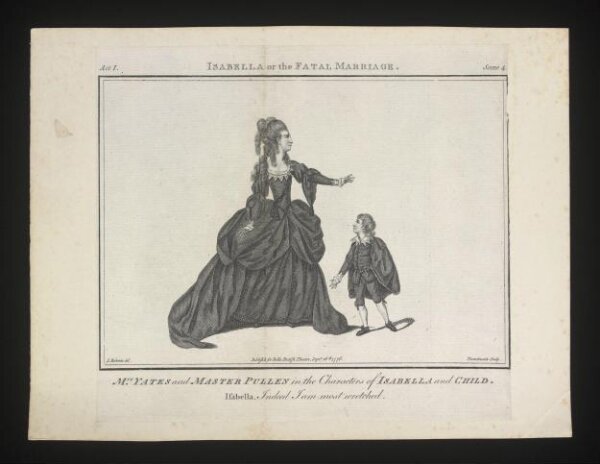 James Roberts, Isabella or the Fatal Marriage