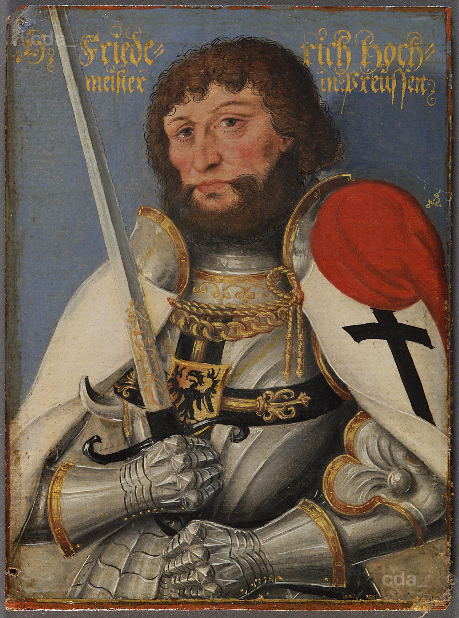 Lucas Cranach the Younger, Friedrich, Grand Master in Prussia, son of Duke Albrecht the Bold, died 1510