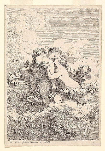 Jean Honoré Fragonard, Mythological Scene, possibly Diana Seducing Callisto