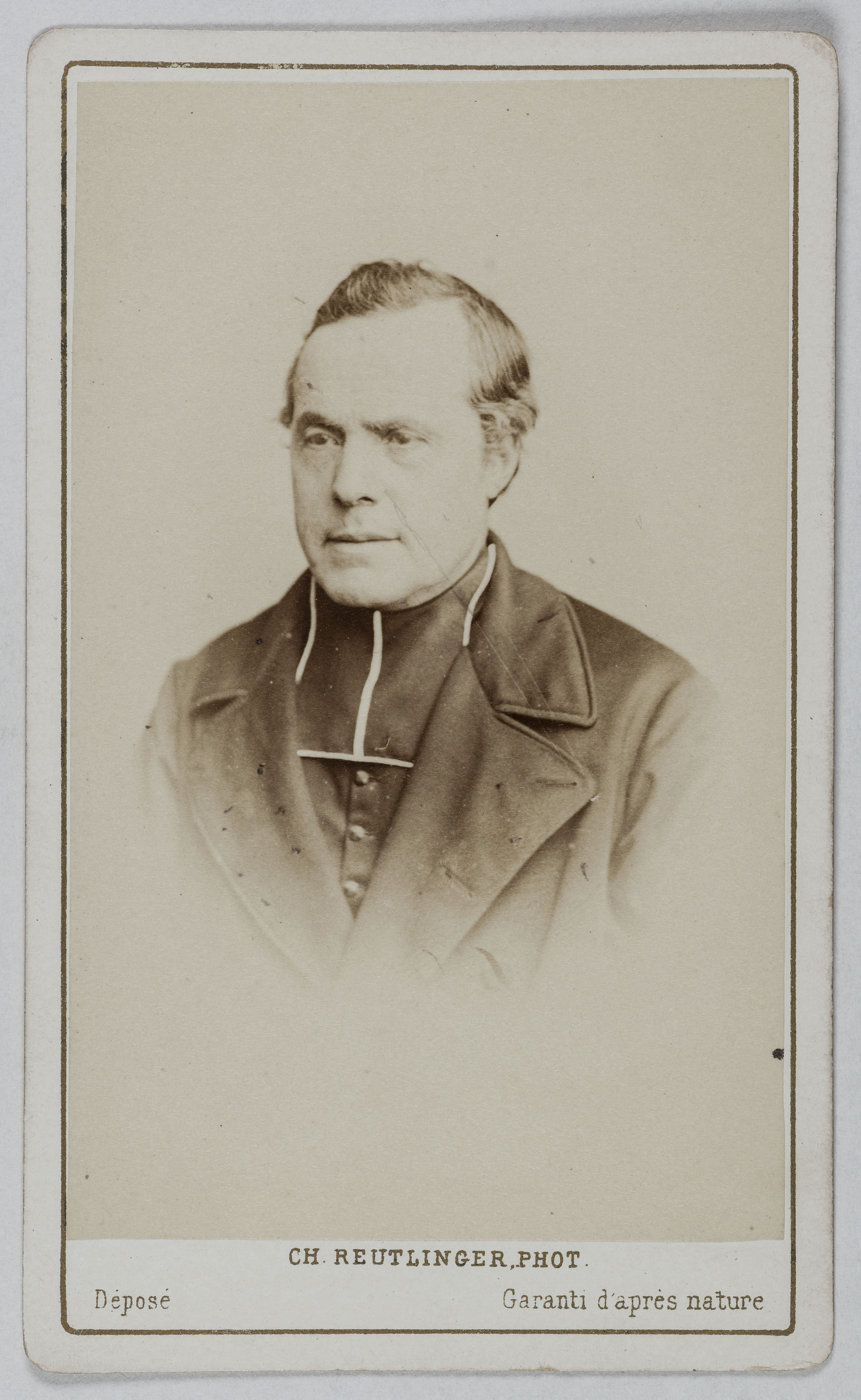 Charles Reutlinger, Portrait du Révérend Père Félix C. Joseph, (1810-1891), (prédicateur)
