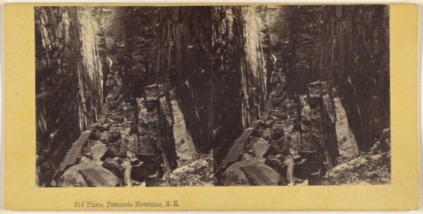 Edward Bierstadt, Flume, Franconia Mountains, N.H.