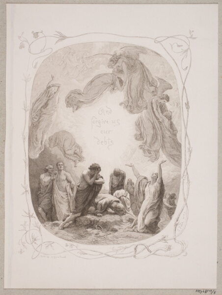 Lorenz Frølich, Illustration til "The Lord's Prayer"
