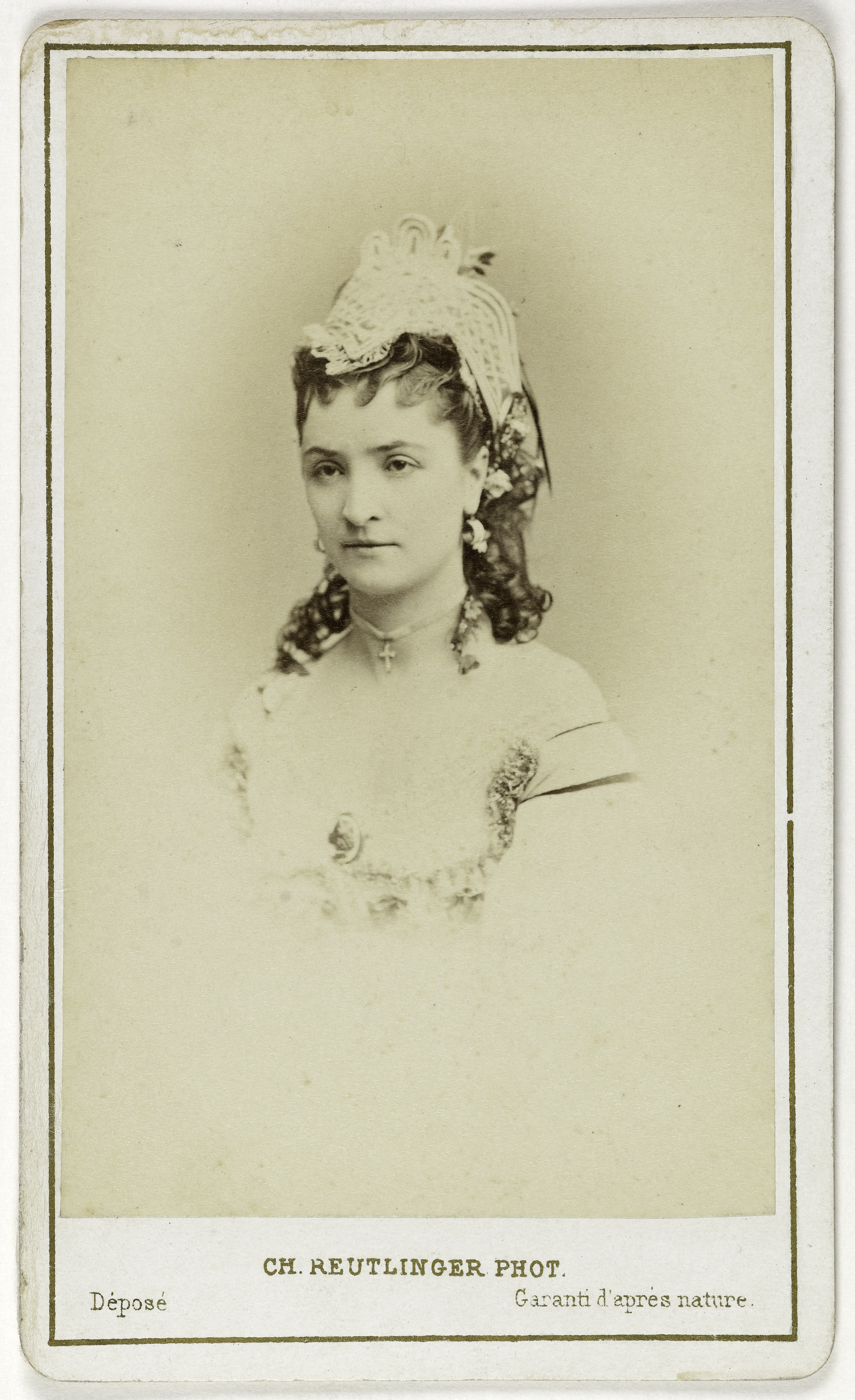 Charles Reutlinger, Portrait de Laurent ou de Laryeux, (danseuse)
