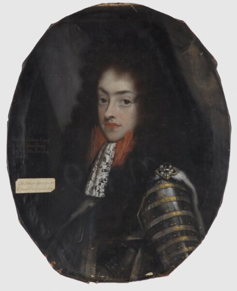 David von Krafft (Attributed to), Johan Georg IV, 1668-1697, kurfurste av Sachsen