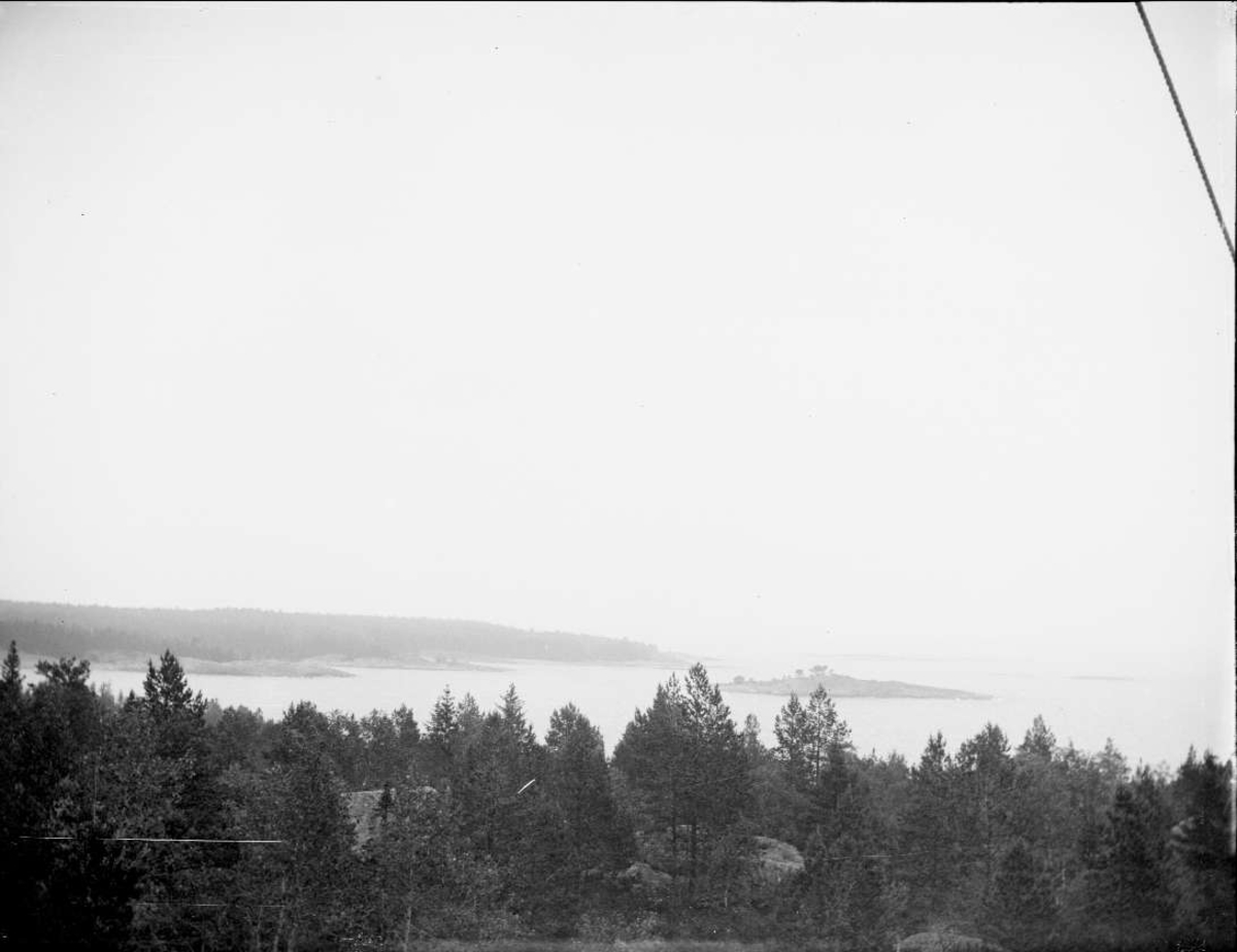 August Fredrik Schagerström, Sea Coast at Grisslehamn, Väddö socken, Uppland July 1915