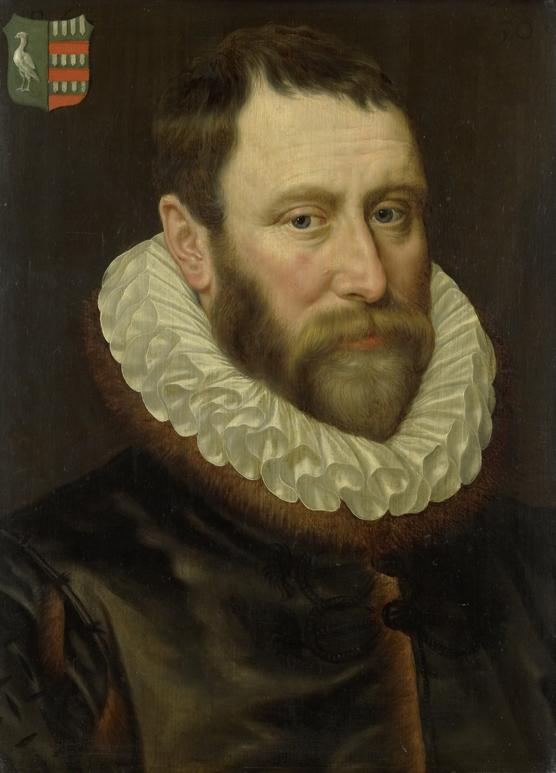 Adriaen Thomasz. Key, Portrait of Jacob Bas Claesz (1536-89), mayor of Amsterdam