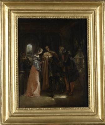 Heinrich Jakob Fried, Szene aus dem Roman "Lichtenstein" von Wilhelm Hauff