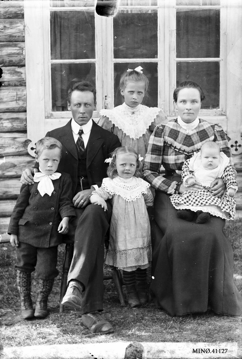 Oscar Holte, Familiebilde.