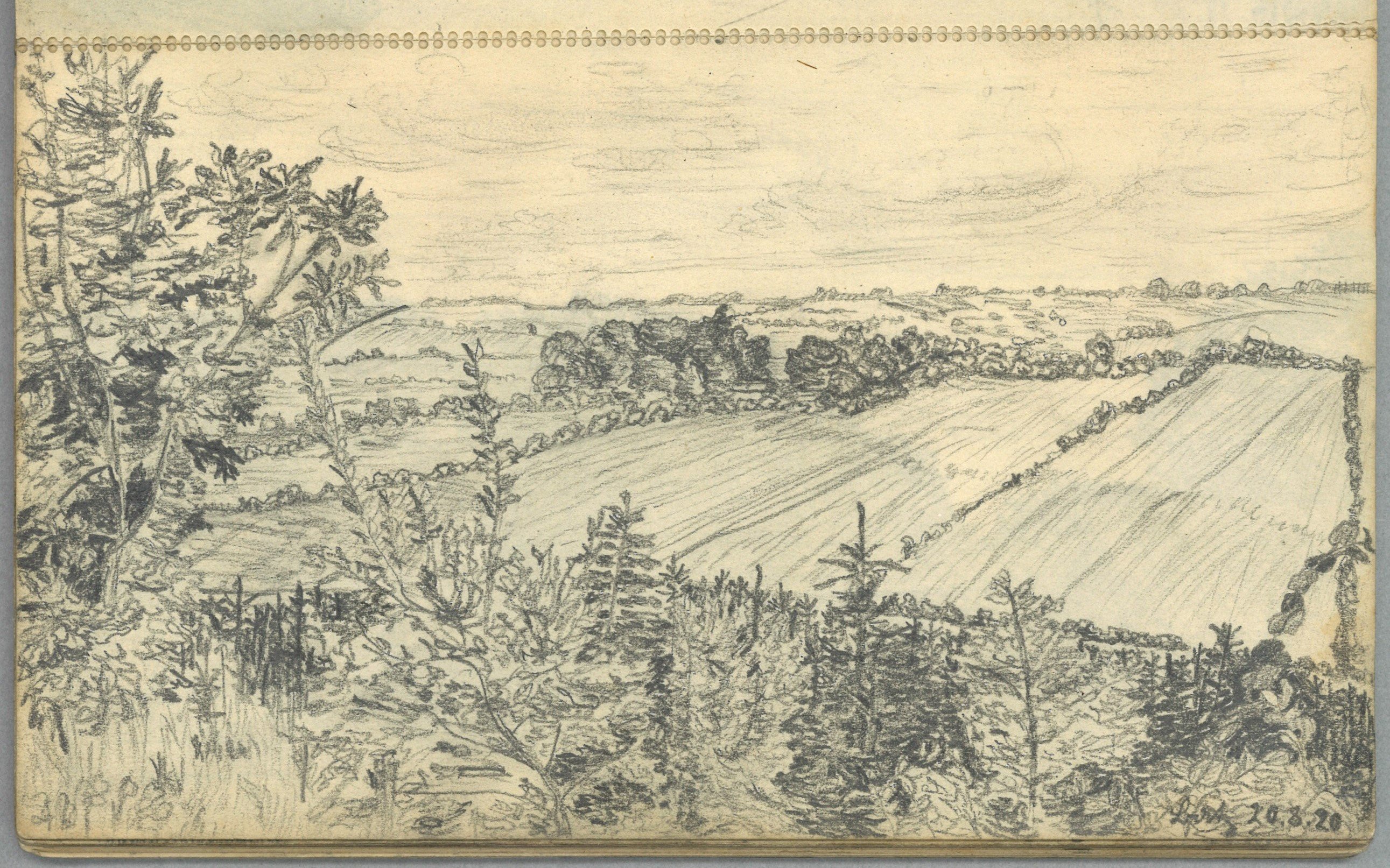 Margarete Wendel, Batz (Holstein): Landschaft