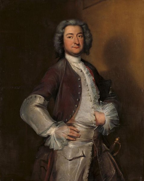 Cornelis Troost, Portrait of Isaac Sweers, Chief Officer of Amsterdam and Governor of the Dutch East India Company