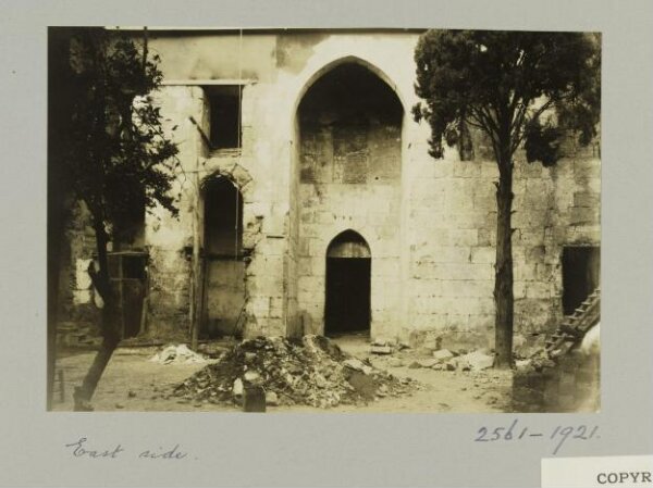 K.A.C. Creswell, Courtyard of Madrasa al-'Adiliyya, Damascus