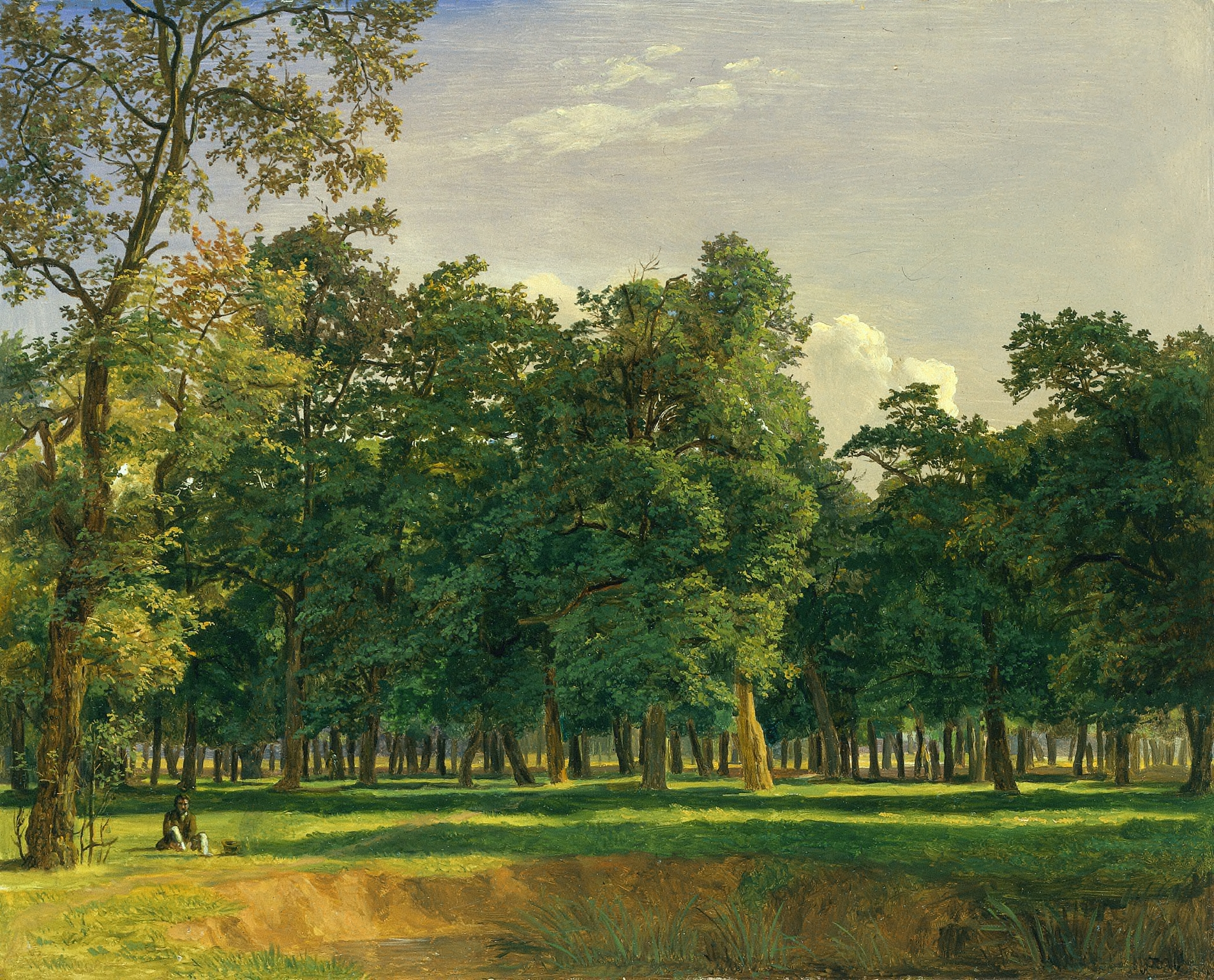 Ferdinand Georg Waldmüller, Prater Landscape