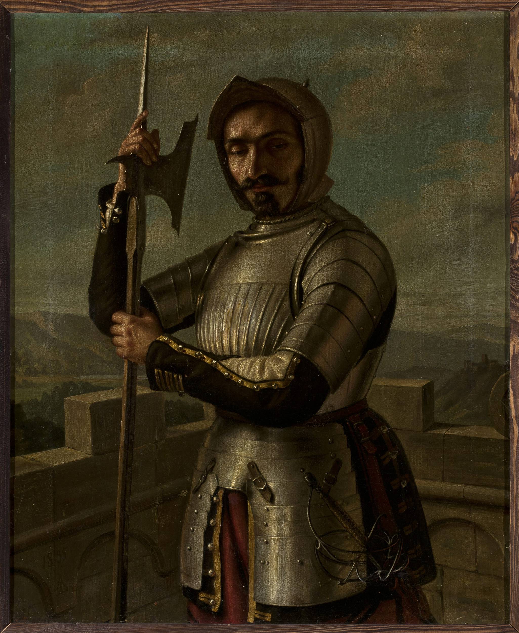 Aleksander Lesser, Knight in armour