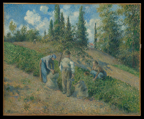 Camille Pissarro, The Harvest, Pontoise (La Récolte, Pontoise)