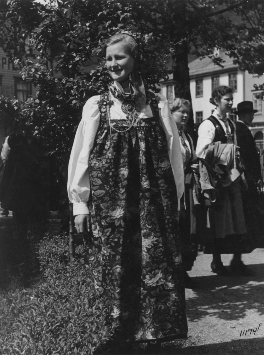 Anders Beer Wilse, Kvinnedrakt, Buskerud