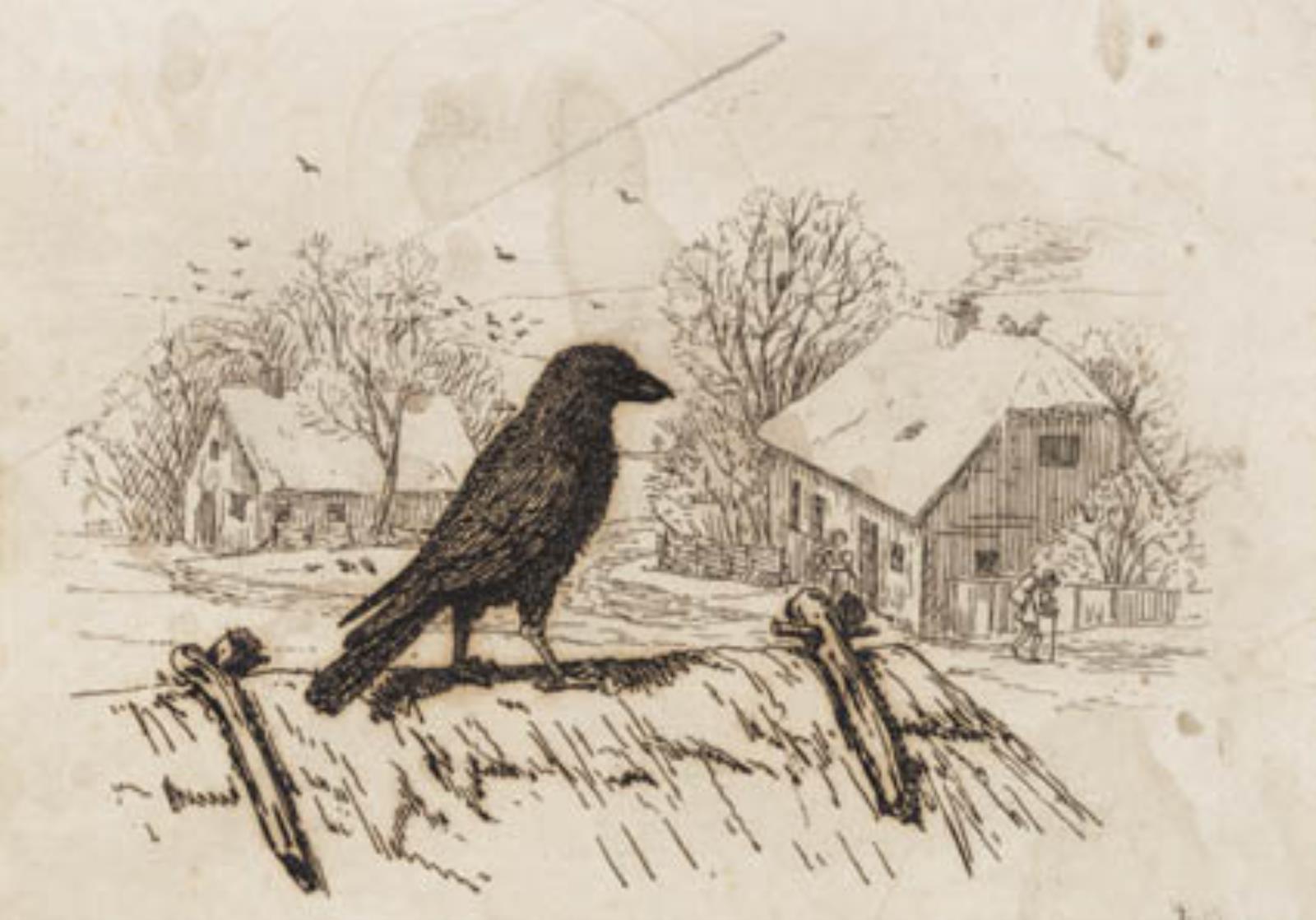 Martinus Rørbye, Illustration til "Halvhundrede Fabler for Børn" af Hey