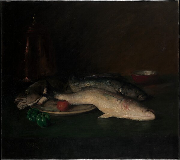 William Merritt Chase, Still Life: Fish