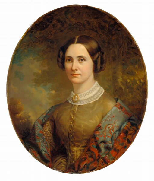 American 19th Century, Portrait of a Lady
