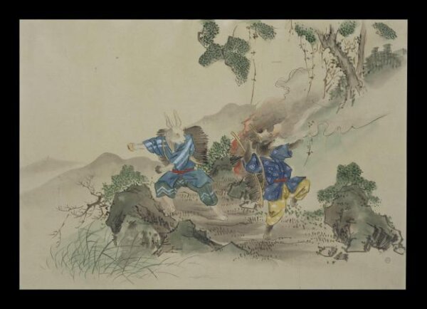 Kawanabe Kyosai, Painting