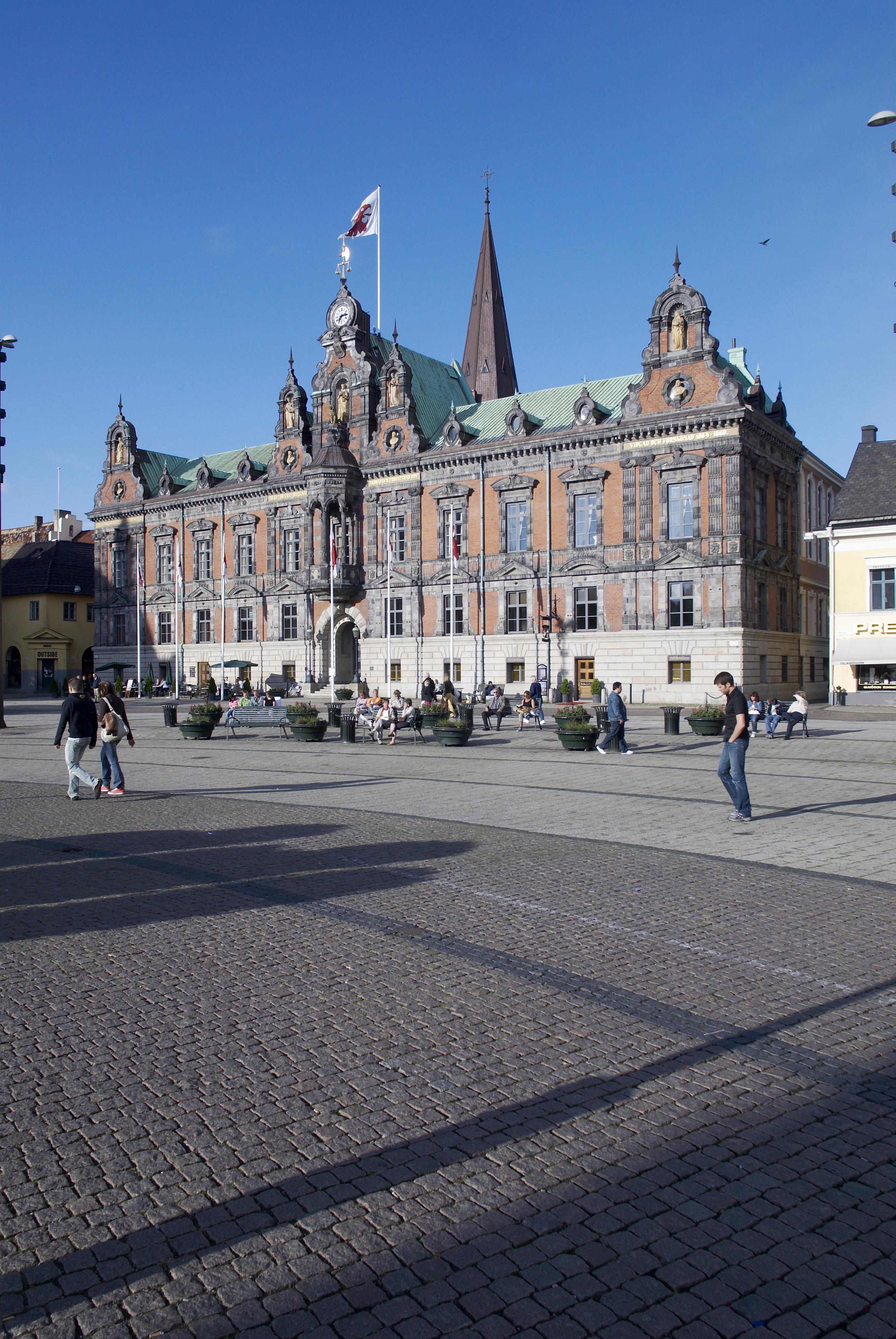 Bengt A Lundberg, Rådhuset i Malmö