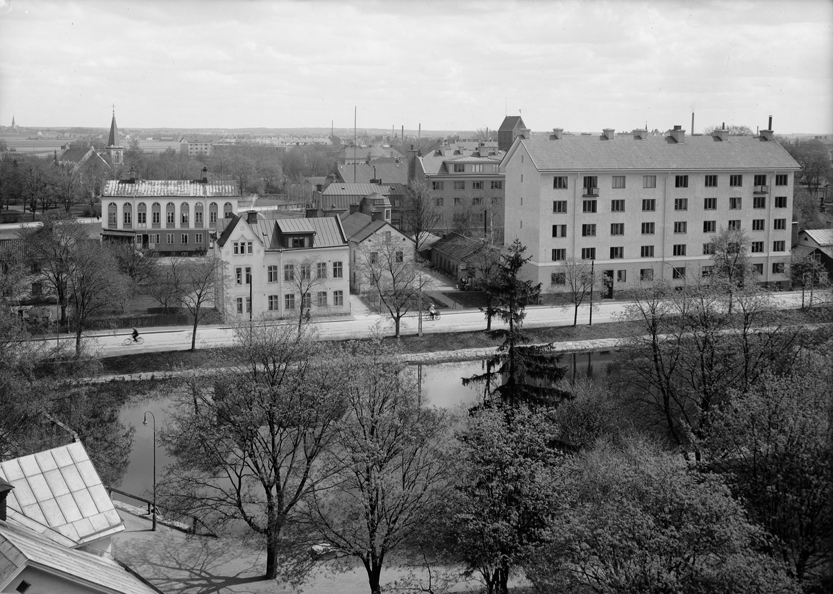 Paul Sandberg, Kvarteret Edda, Svartbäcksgatan, Uppsala 1933