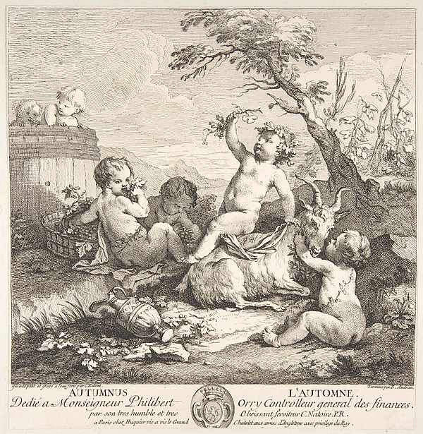 Charles Joseph Natoire, Fall