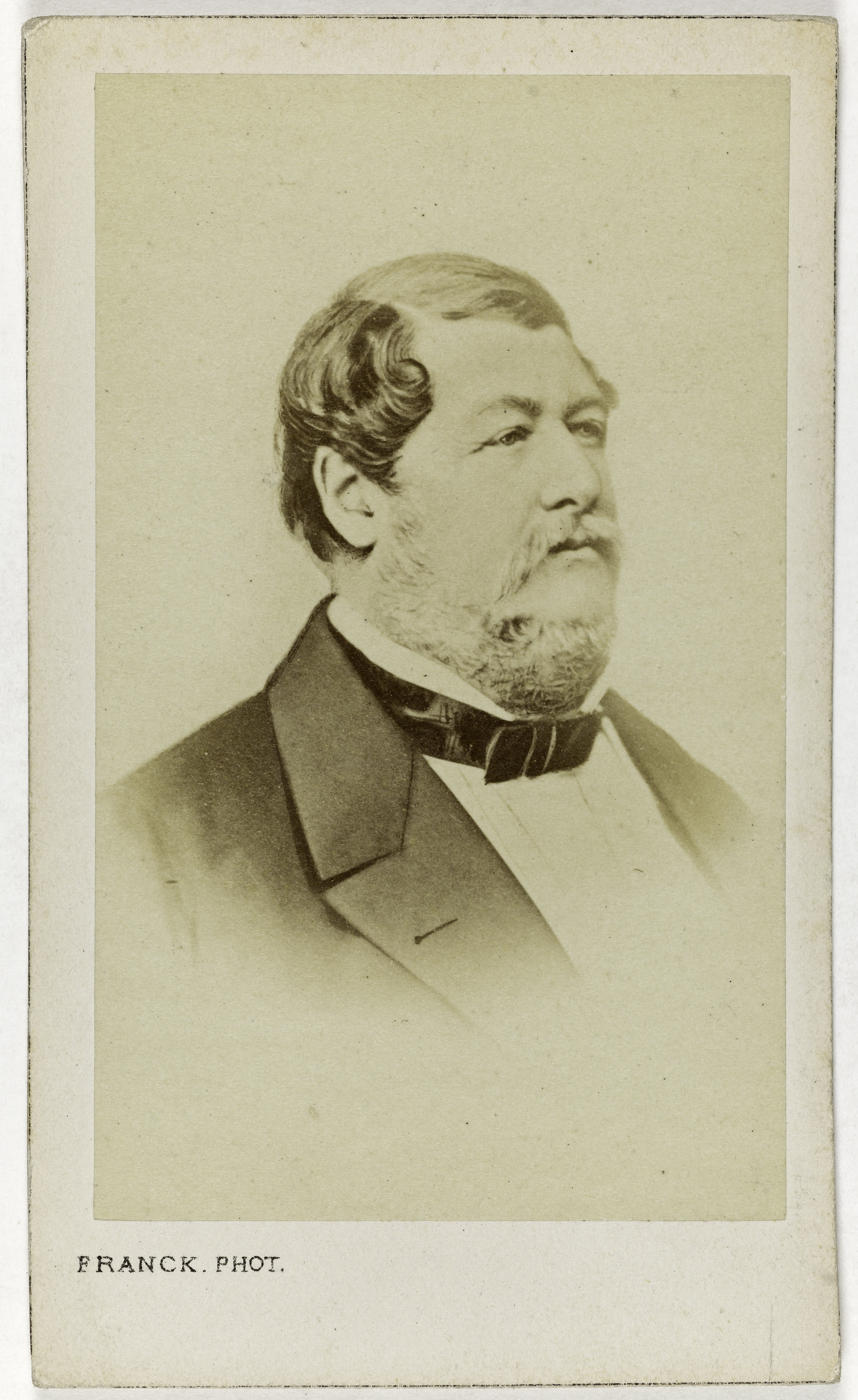 Franck, Portrait du Prince Lucien Murat (1803-1878), homme politique et deuxième fils du roi de Naples.