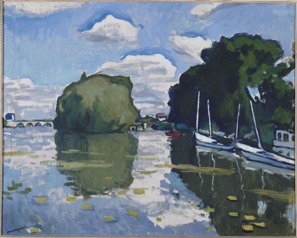 Pierre Léopold Albert Marquet, La Seine à Poissy