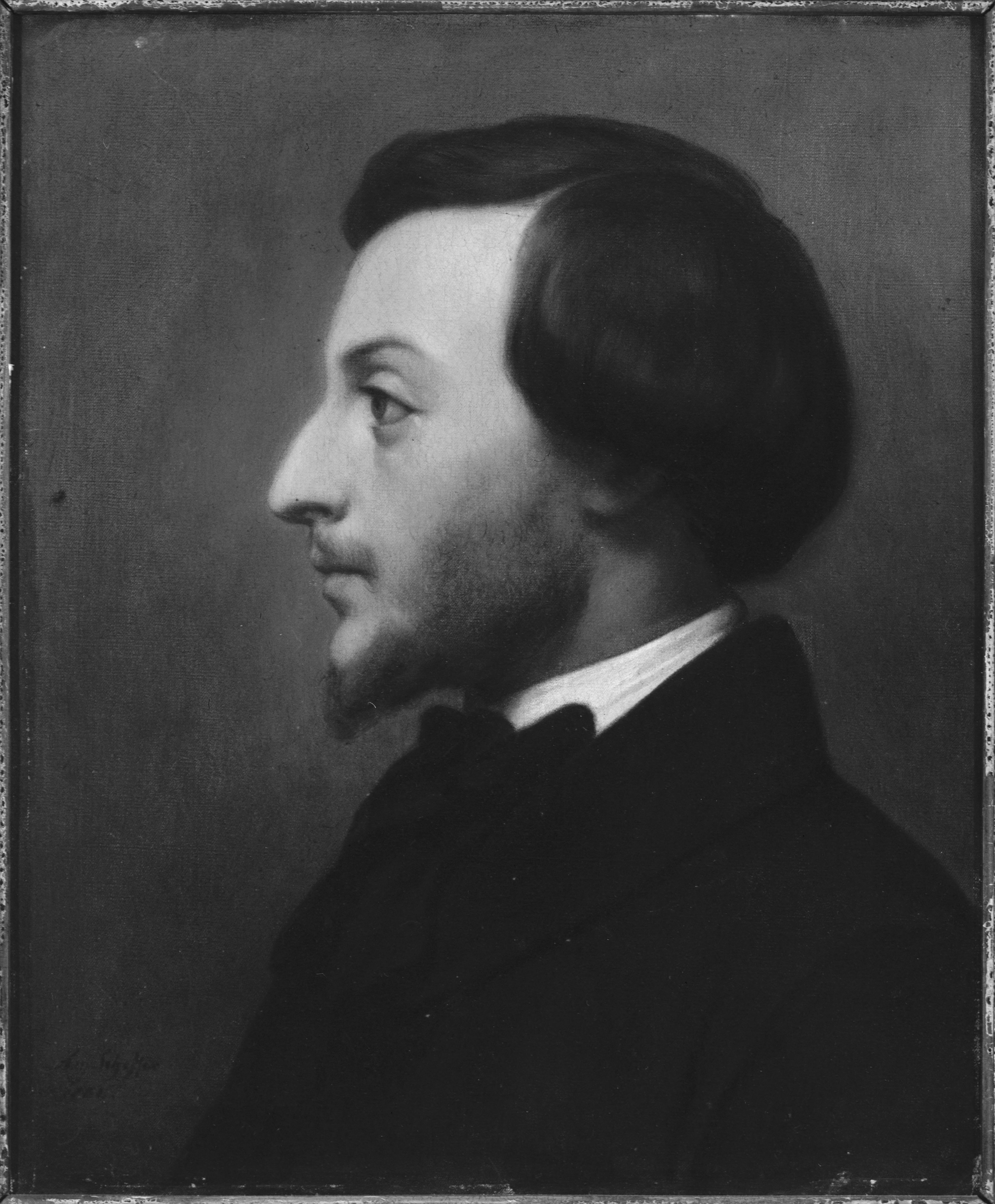 Ary Scheffer, Portrait de Louis Ratisbonne