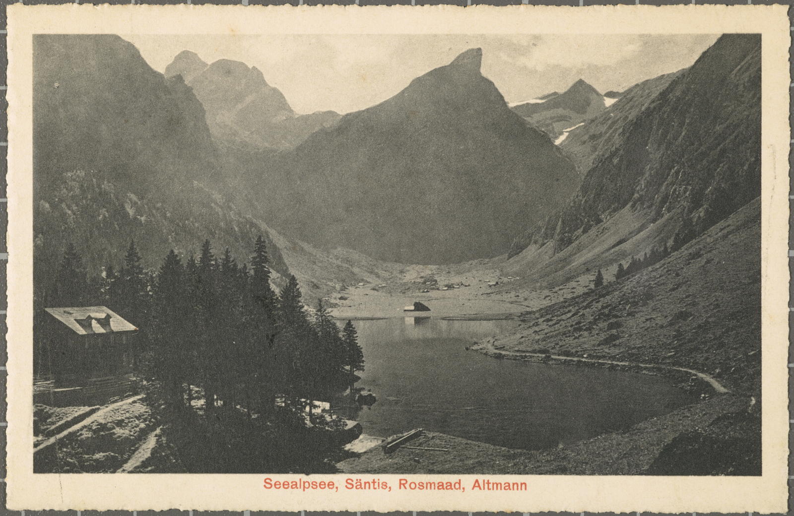 Desconegut, Seealpsee, Säntis, Rosmaad, Altmann