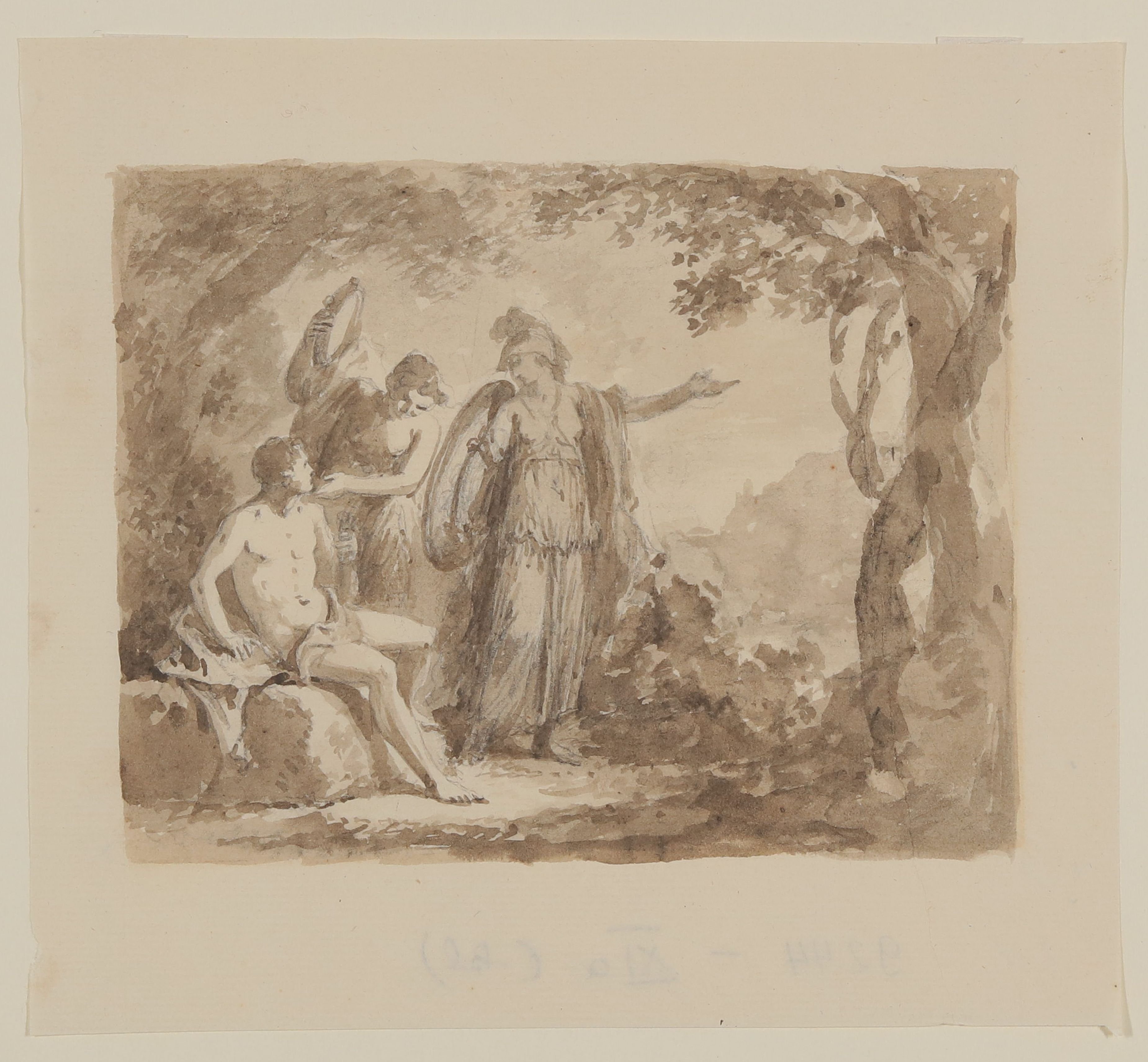 Adam Friedrich Oeser, Herkules am Scheideweg