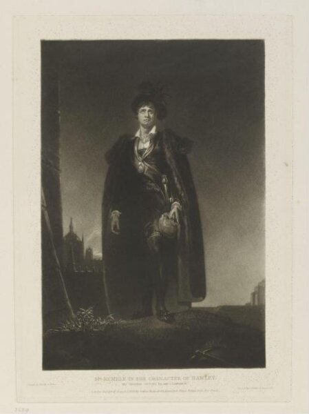 Unknown, Mr. Kemble in the character of Hamlet