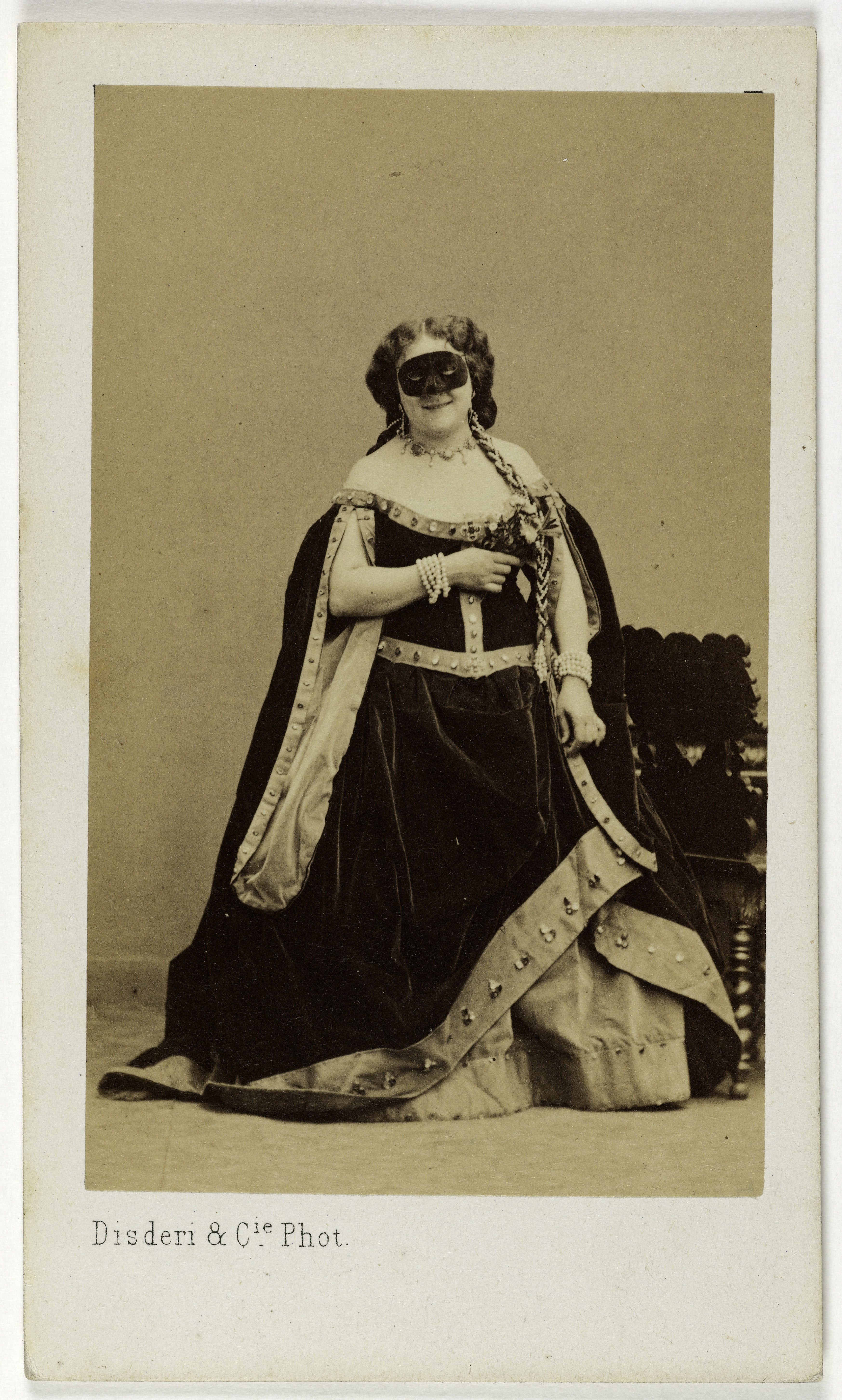 Disderi & Cie, Portrait de Lagier Suzanne, (1833-1893), (actrice, chanteuse populaire, compositeur)