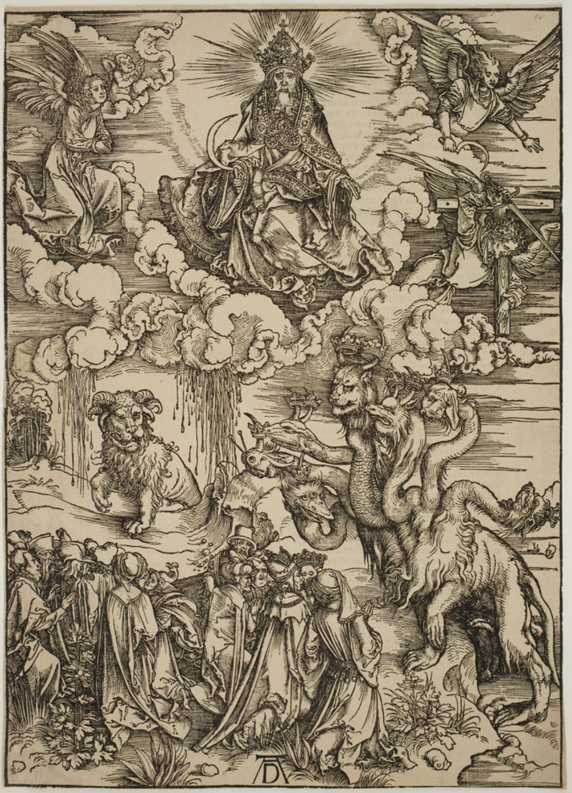 Albrecht Dürer, Dyret med to horn som et lam