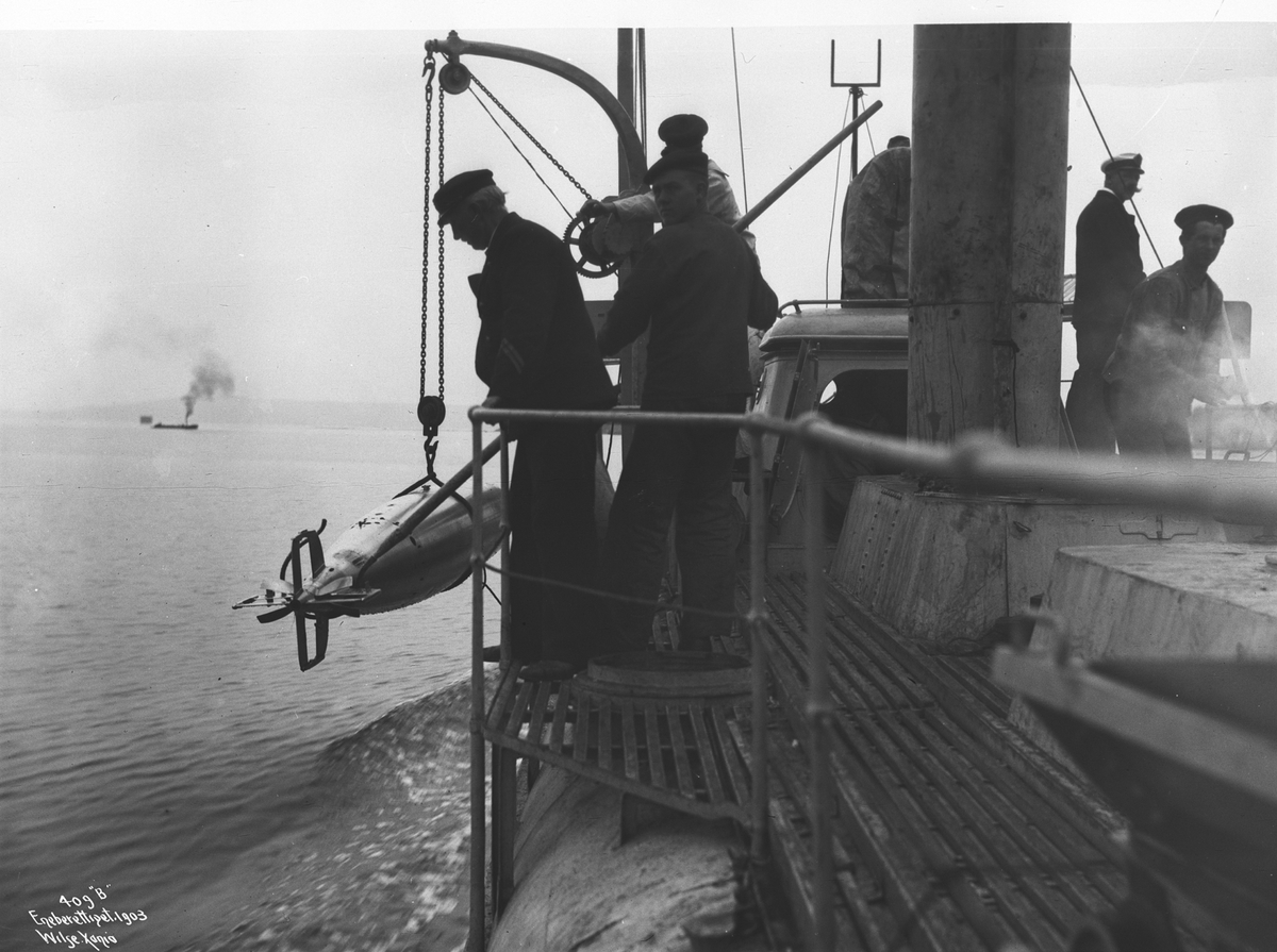 Anders Beer Wilse, Prot: Horten Torpedor heises ombord
