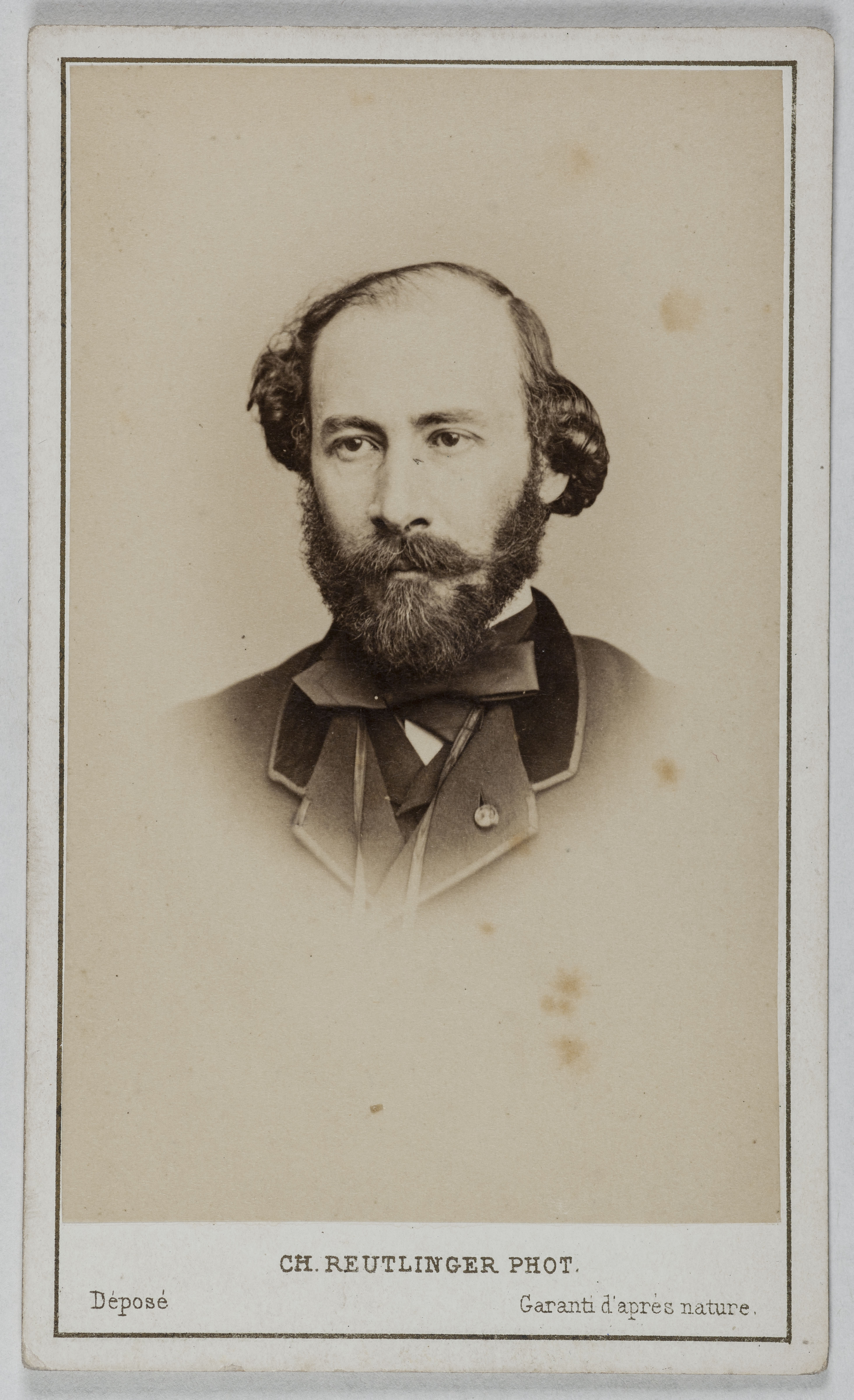 Charles Reutlinger, Portrait de Feuillet Octave, (1821-1890), (romancier, auteur dramatique)
